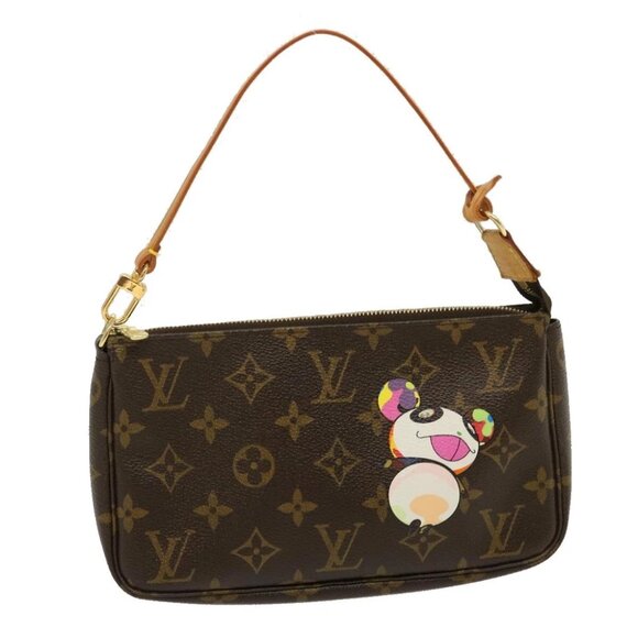 LOUIS VUITTON Monogram Panda Pochette Accessoires Pouch - Picture 1 of 15
